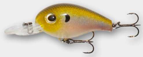 Reaction Strike Crankbait 1/4Oz 2In 4ft-8ft Ghost Minnow