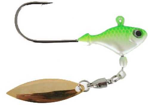 Sworming Hornet Fish Head Spin Weedless 1/2Oz 1Pk Citrus Shad