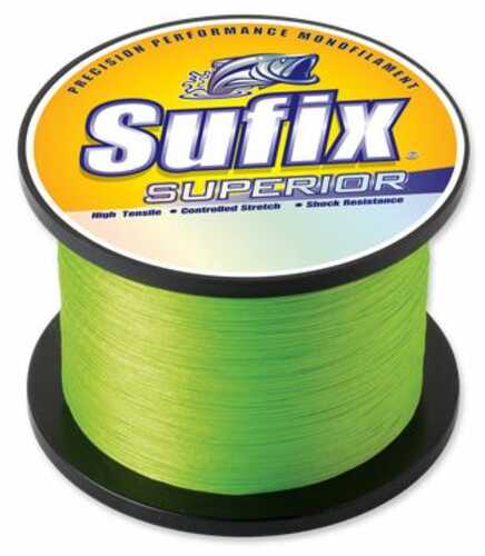 Sufix Superior Hi-Vis Yellow Monofilament - 30lb - 7895 yds