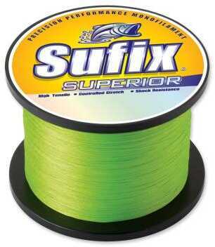 Sufix Superior Monofilament Line 2kg 2890 Yards 80 Pounds Hi-vis Yellow