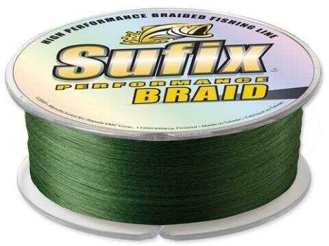 Suffix Performance Braid 1200Yds 50Lb Lo-Vis Green Fishing Line