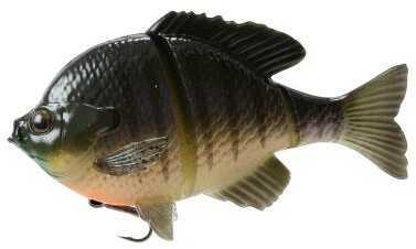 Savage 3D Line Thru Bluegill Floating 5In 1 3/4Oz Drk Gill Model: BF-125-DG