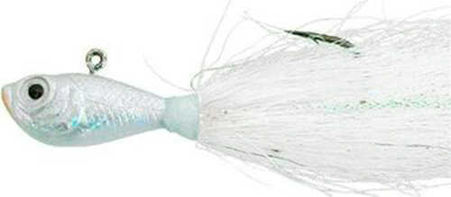 Bucktail Jig 1/2oz White Model: Sbtjw-1/2