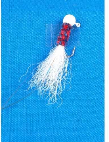 Slater's Double Trouble Jig #4 1/16Oz White/Red & Blu/White 12