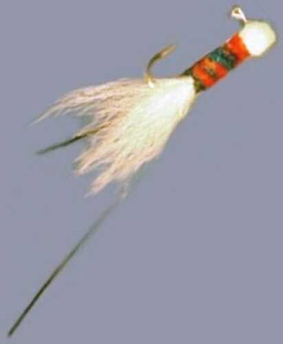 Slater's Double Trouble Jig #6 1/32Oz White/Red & Blu/White 12