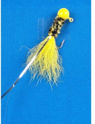 Slater's Double Trouble Jig #6 1/32Oz Yel/Yel & Black/Yel 12