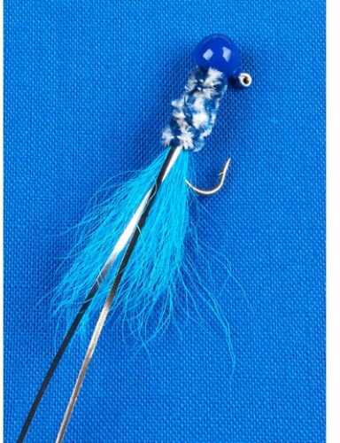 Slater's Double Trouble Jig #4 1/16Oz Blu/Blu & White/Blu 12