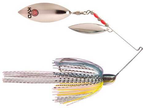 Strike King Kvd Spinnerbait 1/2Oz Dbl Wil Chromem Sexy Shad