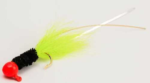 Slaters Chenille Jig #6 1/32Oz 3Pk Orange/Black/Chartreuse Md#: Sj3-648T6