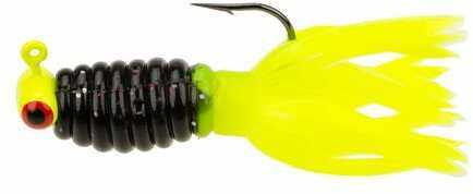 Strike King Mr Crappie Sausage Head 1/16Oz Tuxedo Black Model: MRCSH116-183