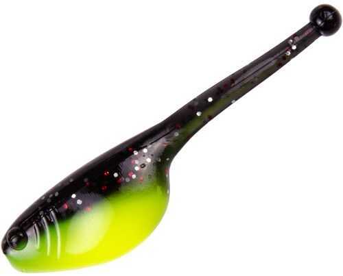 Strike King Shad Pole 2In 15 Per Bag Tux Black/Chart