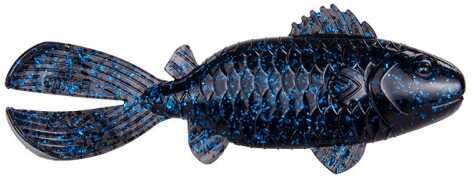 Strike King Rage Shellcracker 3-3/4In 6Pk Black Blue Flk