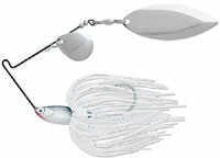 Terminator T1 Spinnerbait 1/4Oz Willow/Willow Nickel/Nickel White Shad Md#: T14WW01NN