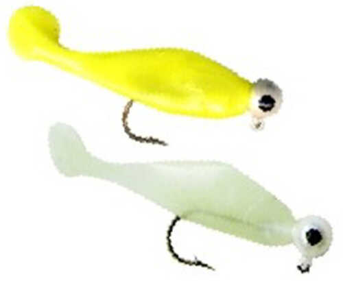 Tackle Double Shad 1/8oz Glo Wht/glo Model: Dss18p-9n