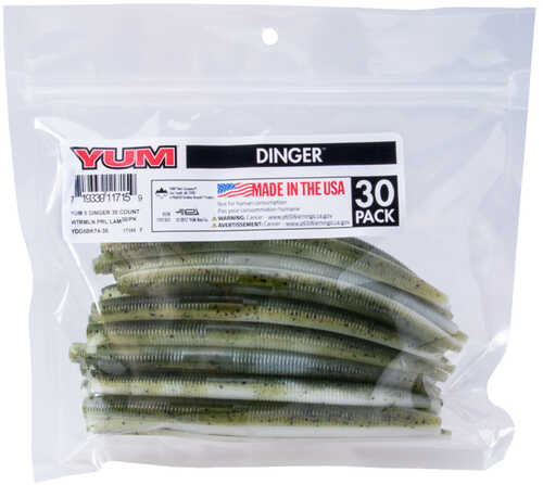 Dinger 5in Bulk-wtrmln Prl La Model: Ydg5bk74-30