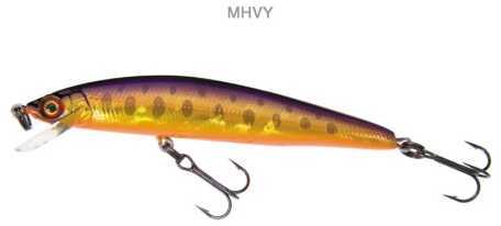 YOzuri Pin's Minnow 1/8Oz 2-3/4In Purple Brown Tro