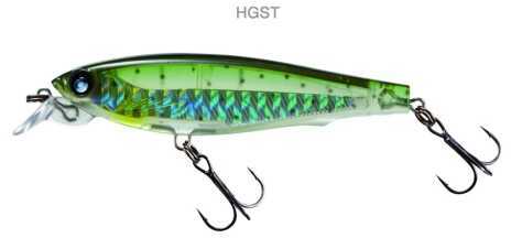 YOzuri 3DS Minnow 1/4Oz 2-3/4In Holo Green Sea Tro