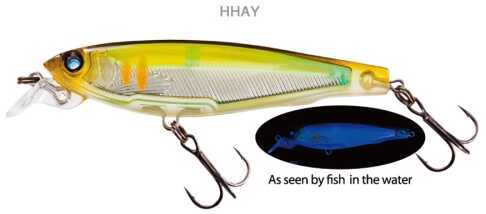 YOzuri 3Ds Minnow 1/4Oz 2-3/4Oz Holo Green Silv