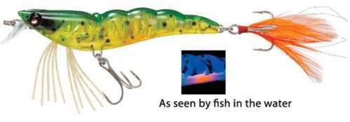 YOzuri Crystal 3D Shrimp 1/4Oz 2-3/4In Holo Spotted Shr