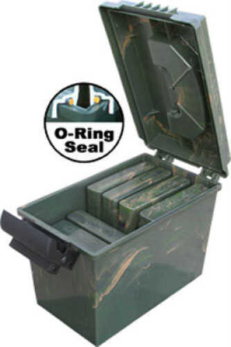 MTM Sportsmen's Dry Box O-Ring Sealed 14X7.5X9" Wild Camo SDB-0-09