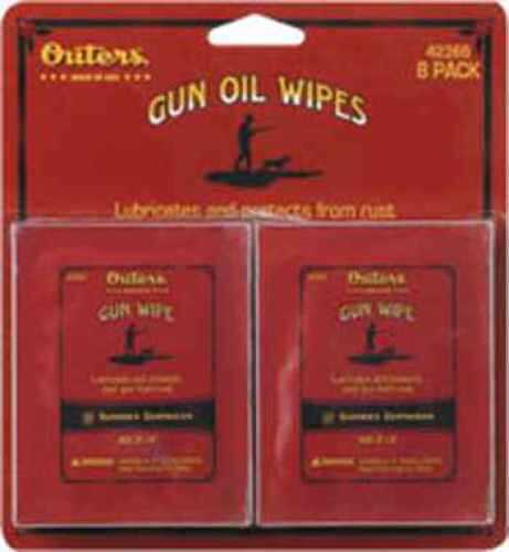 Outers Lubricants Gun Oil Gun Wipes 50 Ea