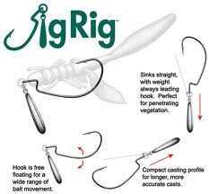 Owner Jig Rig Hook Wgtd 5/0 1/4Oz 2Pk Md#: 5122-045