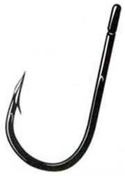 Owner Jobu Big Game Hook Black Chrome 2Pk 12/0 Md#: 5134-228