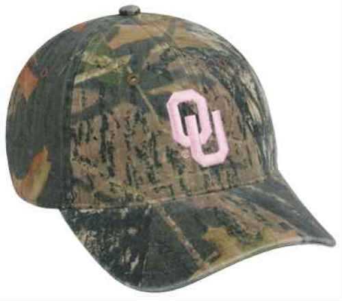 Outdoor Cap College Logo Cap N Carolina Pink Logo/Breakup