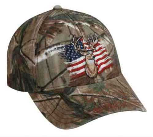 Outdoor Cap Designer Cap Deer Head/Flag Rt-AP Camo