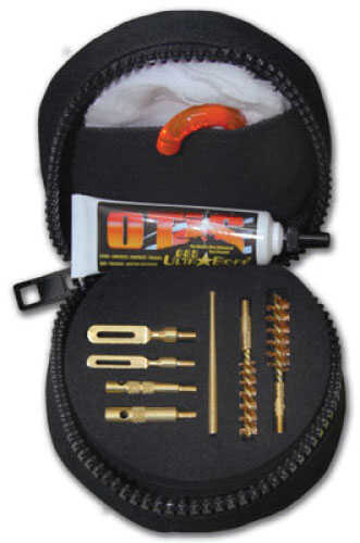 Otis All-Caliber Rifle Cleaning System .22 Thru .45 Cal. 32" Memory-Flex Rod 6" Chamber 2 Forged Brass Slot