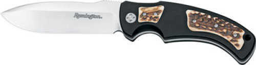 Remington Elite Hunter Series I Premium Hunting Knife Drop Point Fixed Blade: 440C Stainless Steel W/ Satin Finish, 4.25