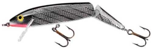 Rebel Jointed Minnow 3 1/2 Silver/Black Md#: J10-01