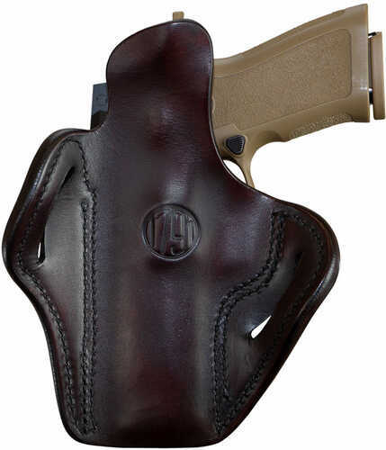 1791 OR Optics Ready Belt Holster Size 2.4 Right Hand Signature Brown Leather OR-BH2.4-SBR-R