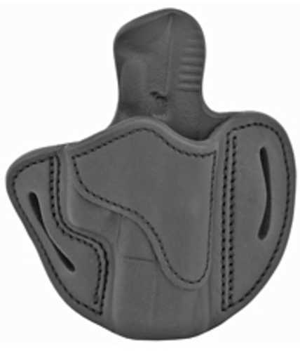 1791 Gunleather ORBH21SBLR BH2.1 Black Leather OWB for Glock 17/S&W Shield/Sprgfld XD9 Right Hand