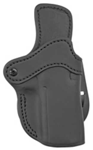 1791 OR Optics Ready Belt Holster Right Hand Stealth Black Leather OR-PDH-2.4-SBL-R