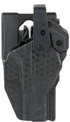 Rapid Force Duty Holster Outside The Waistband Level 3 Retention Fits Glock 19/19x/32/38/23 (will No