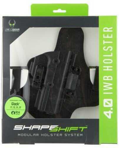 Alien Gear Holsters Shape Shift Inside Waistband Black Fits Springfield XDS 3.3 Standard Clips Right Hand SSIW-0