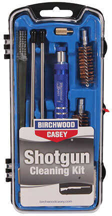 Birchwood Casey Shotgun Cleaning Kit 20Ga 12Ga 4 Stainless Steel Rod Sections Handle Bore Mops