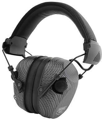 Birchwood Casey EKREST Electronic Muff Hearing Protector 26 NRR Black Carbon Fiber 43250