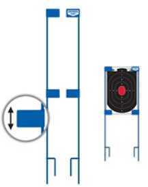 Birchwood Casey Sharpshooter 36" Adjustable Target Stakes 49012