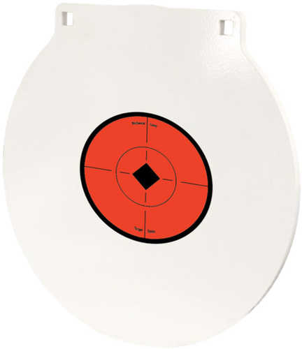 Birchwood Casey 3/8" Steel Target 8" Round White BC-RND8-38