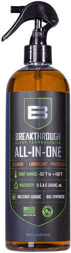 Breakthrough Clean Technologies All-in-One Cleaners Solvent 16oz Pump Spray Bottle BB-AIO-16OZ