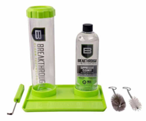 Breakthrough Clean Technologies Suppressor Cleaning Kit Includes 16 Oz Bottle Of Suppressor Cleaner Suppressor Cleaning 