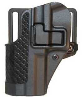 Blackhawk CQC Serpa Belt Holster Left Hand Carbon Fiber for Glock 20/21 And S&W MP.45 Loop P