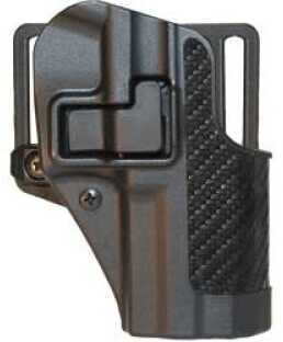 BLACKHAWK! CQC SERPA Holster With Belt and Paddle Attachment Fits HK P30 Right Hand Carbon Fiber 410017BK-R