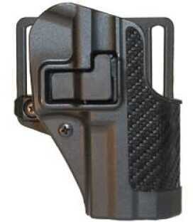 BLACKHAWK! CQC SERPA Holster With Belt and Paddle Attachment Fits Glock 29/30 Right Hand Carbon Fiber 410030BK-R