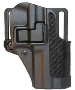 Blackhawk Cqc Serpa Belt Holster Right Hand Carbon Fiber Colt Commander Loop And Paddle 410042Bk