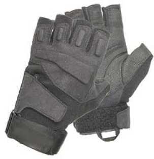 Blackhawk Gloves Large Half-Finger S.O.L.A.G. Light Assault 8068LGBK