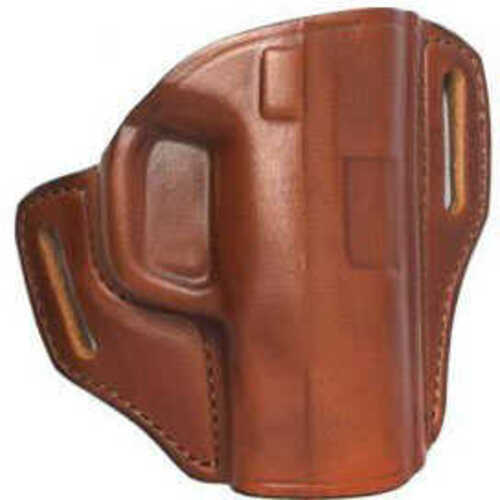 Bianchi Model #57 Remedy Open Top Leather Holster Fits Glock 42 Tan Right Hand 23948