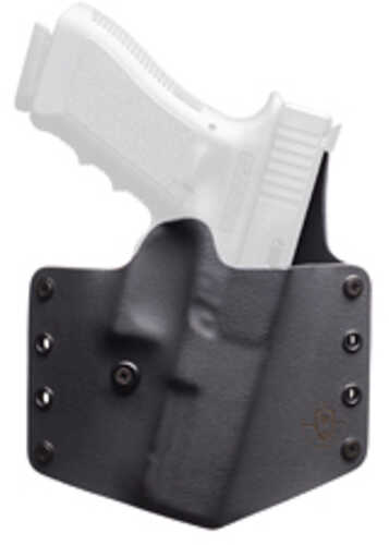 BlackPoint Tactical Standard OWB Belt Holster Fits Sig Sauer P320 XCarry Legion Black Kydex & Leather 1.75" Belt Loops O